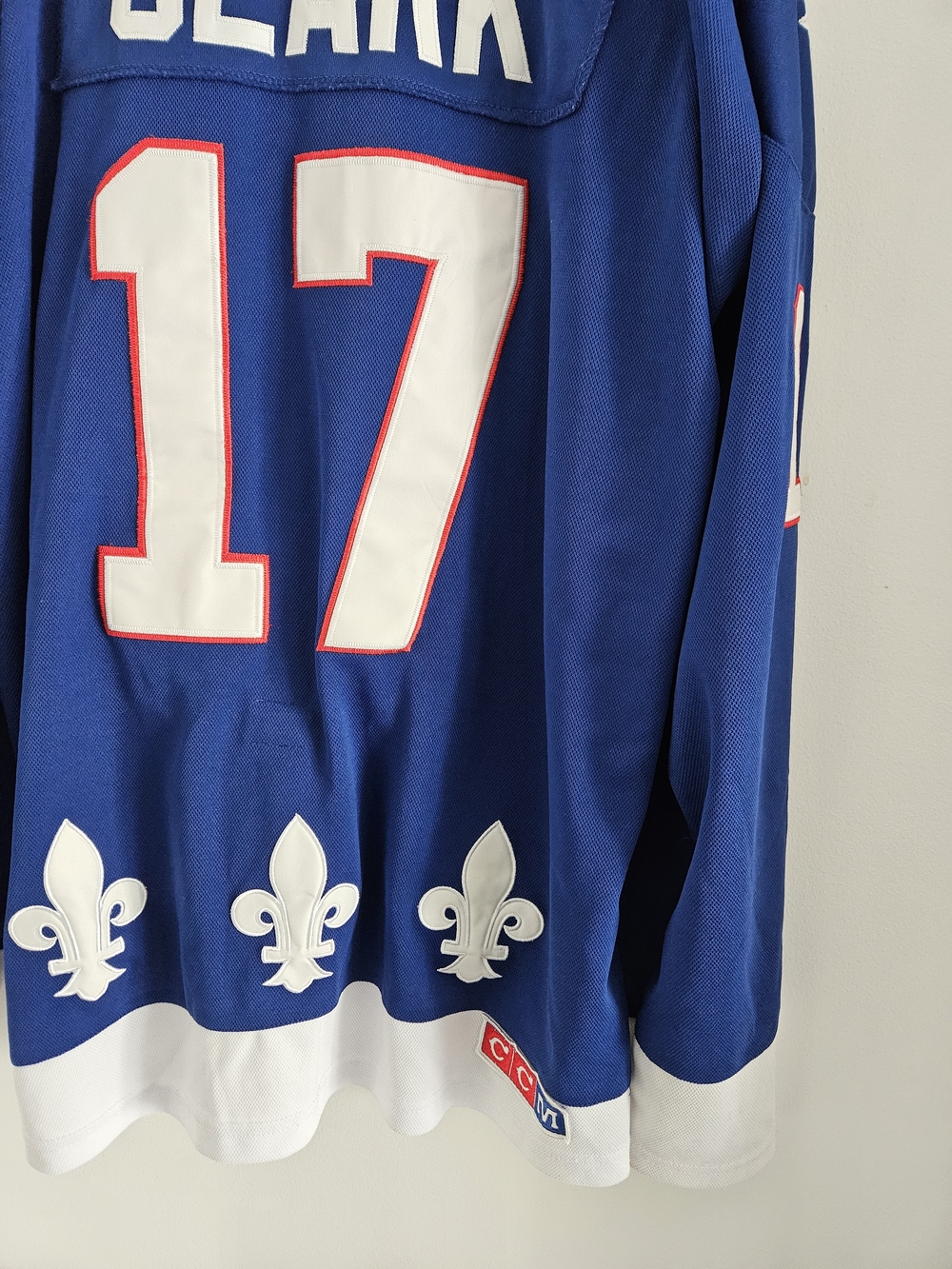 Quebec Nordiques Jersey Vintage Hockey Mens Size 52 Wendel Clark - Picture 10 of 10